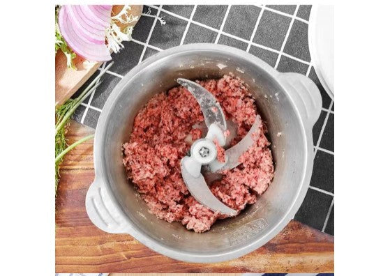 PICADOR TRITURADOR DE ALIMENTOS EN ACERO DE 2L