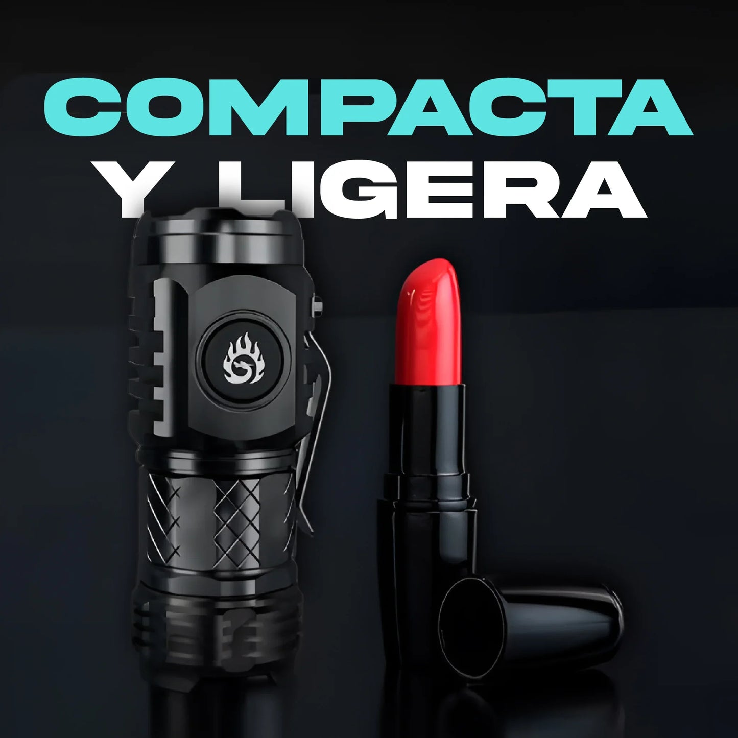 Lintera Tactica - La mini Linterna mas Potente del Mercado
