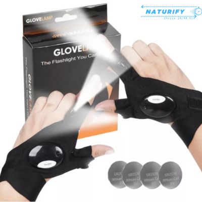 DriveGlow™ - Guantes Linterna LED Ilumina Donde Quieras