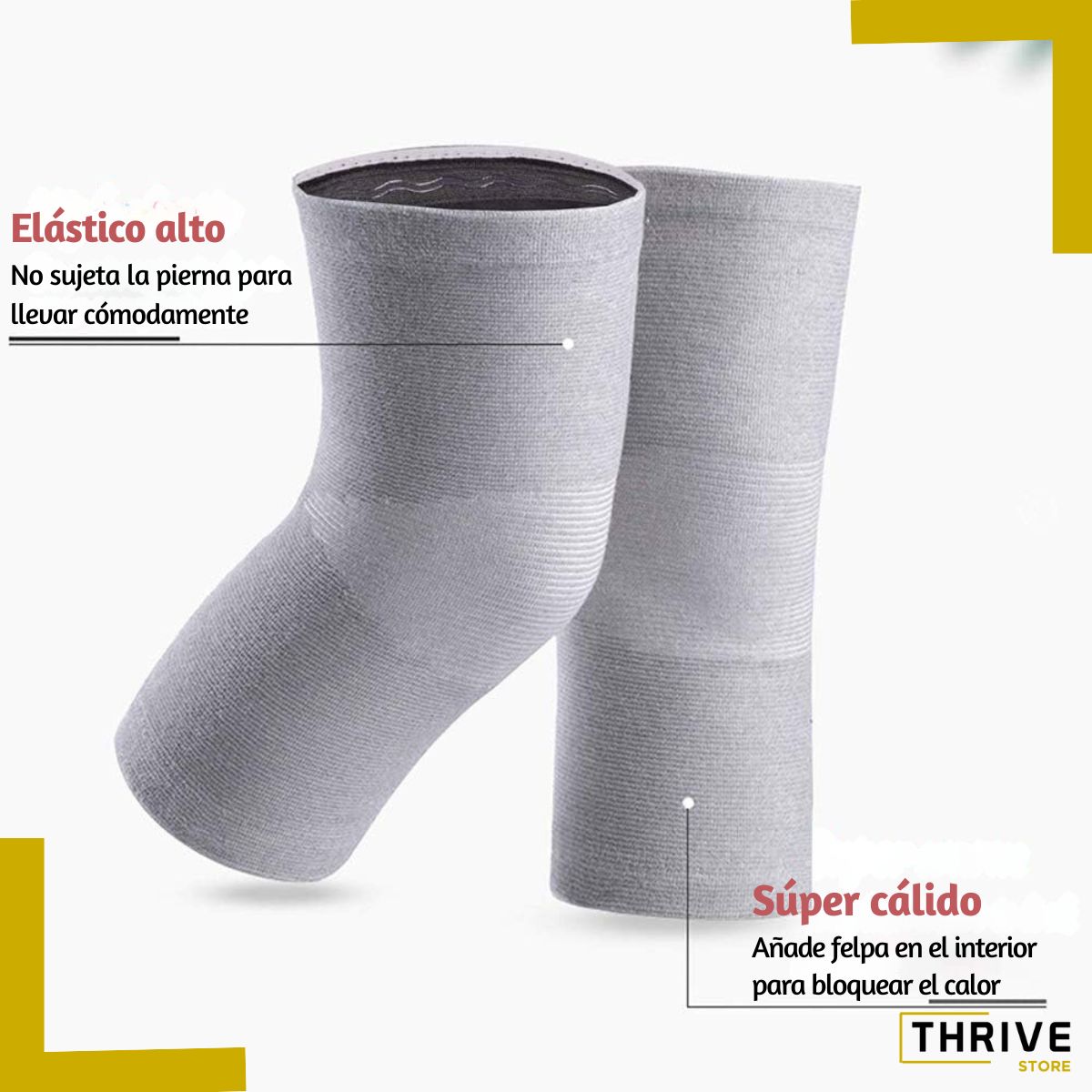 PureFlex™ - Rodillera de Bambú para Alivio y Estabilidad