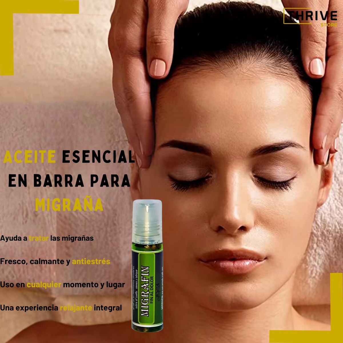 Migrafin™ - Para Dolores De Cabeza y Migraña
