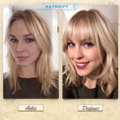 InstaGlam Fringe™ - Flequillo Postizo Estilo y Belleza Instantáneo