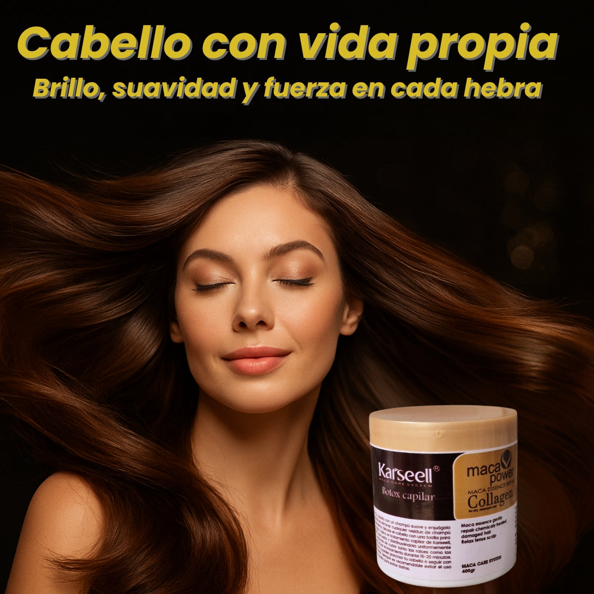 PROMOCIÓN 2 X 1 🫨Crema Capilar Karseell Collagen Hair Mask 🤯RESULTADOS EN 10 MINUTOS