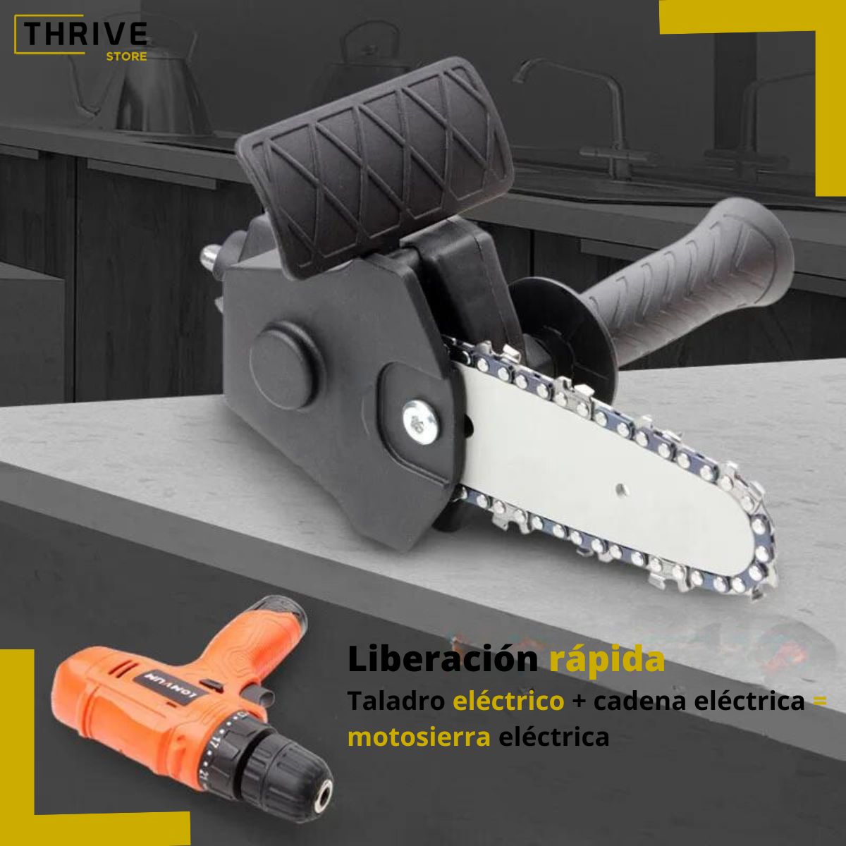 MaxSaw™ - Adaptador De Motosierra Para Taladro