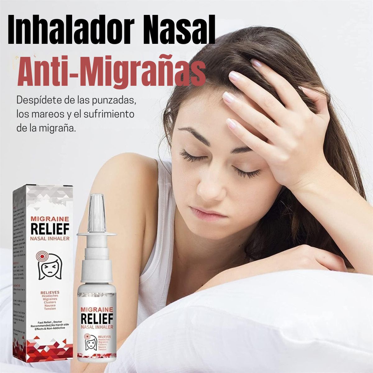 Migraine™ - Inhalador Nasal Anti-Migraña