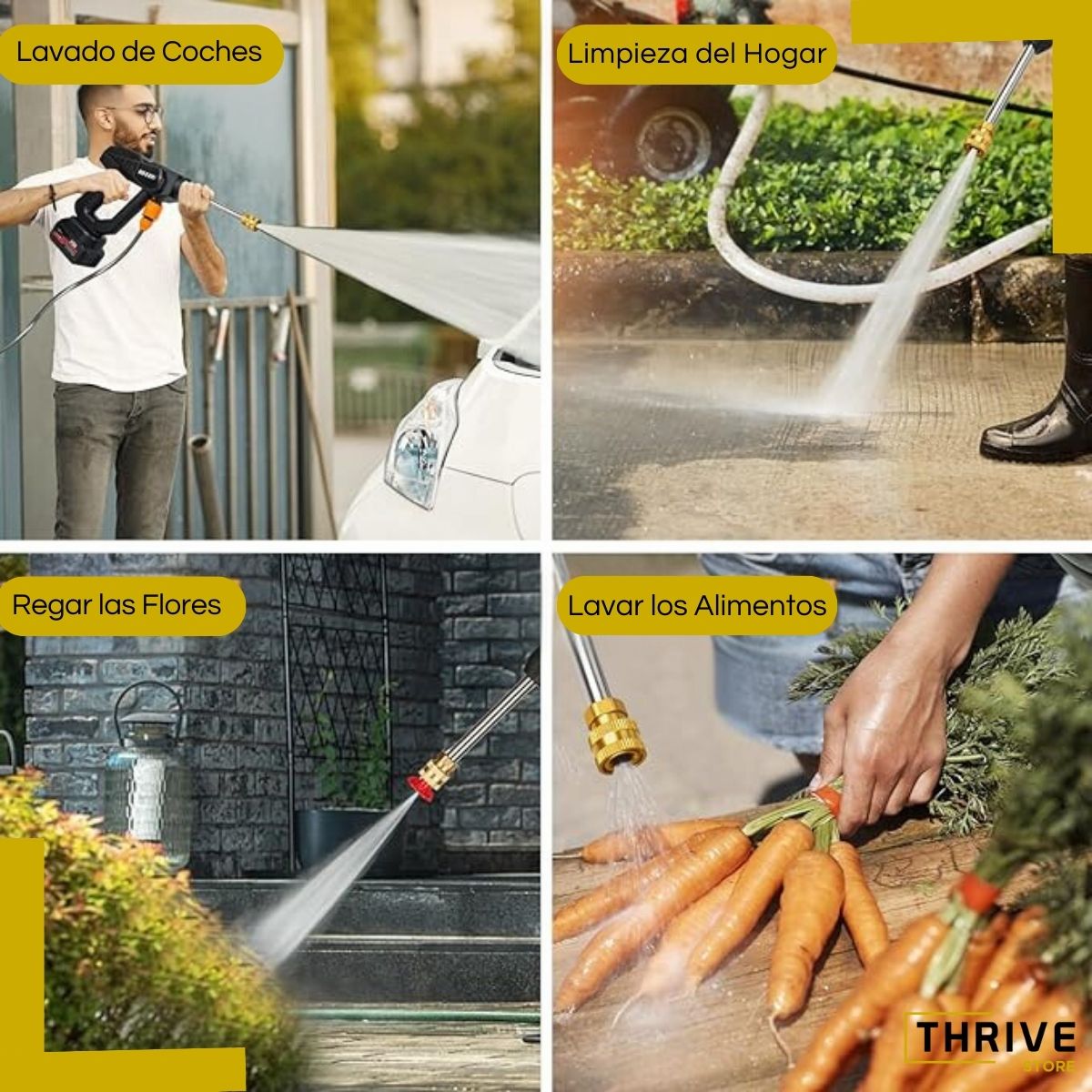 HydroForce Max™ - Hidrolavadora A Presión Multifuncional