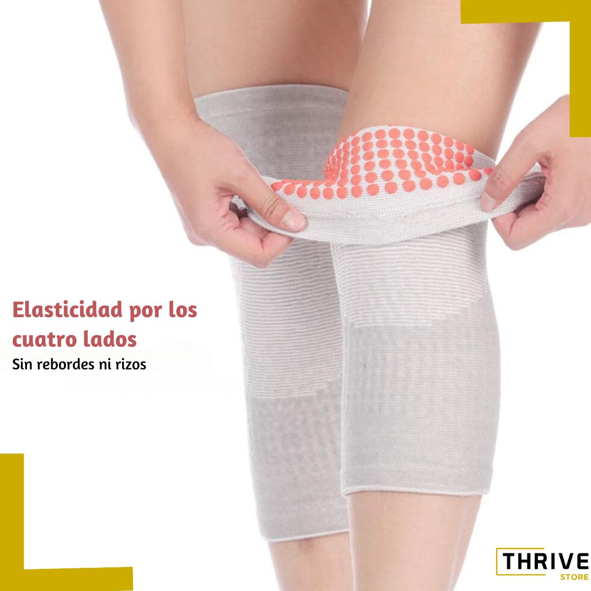 PureFlex™ - Rodillera de Bambú para Alivio y Estabilidad