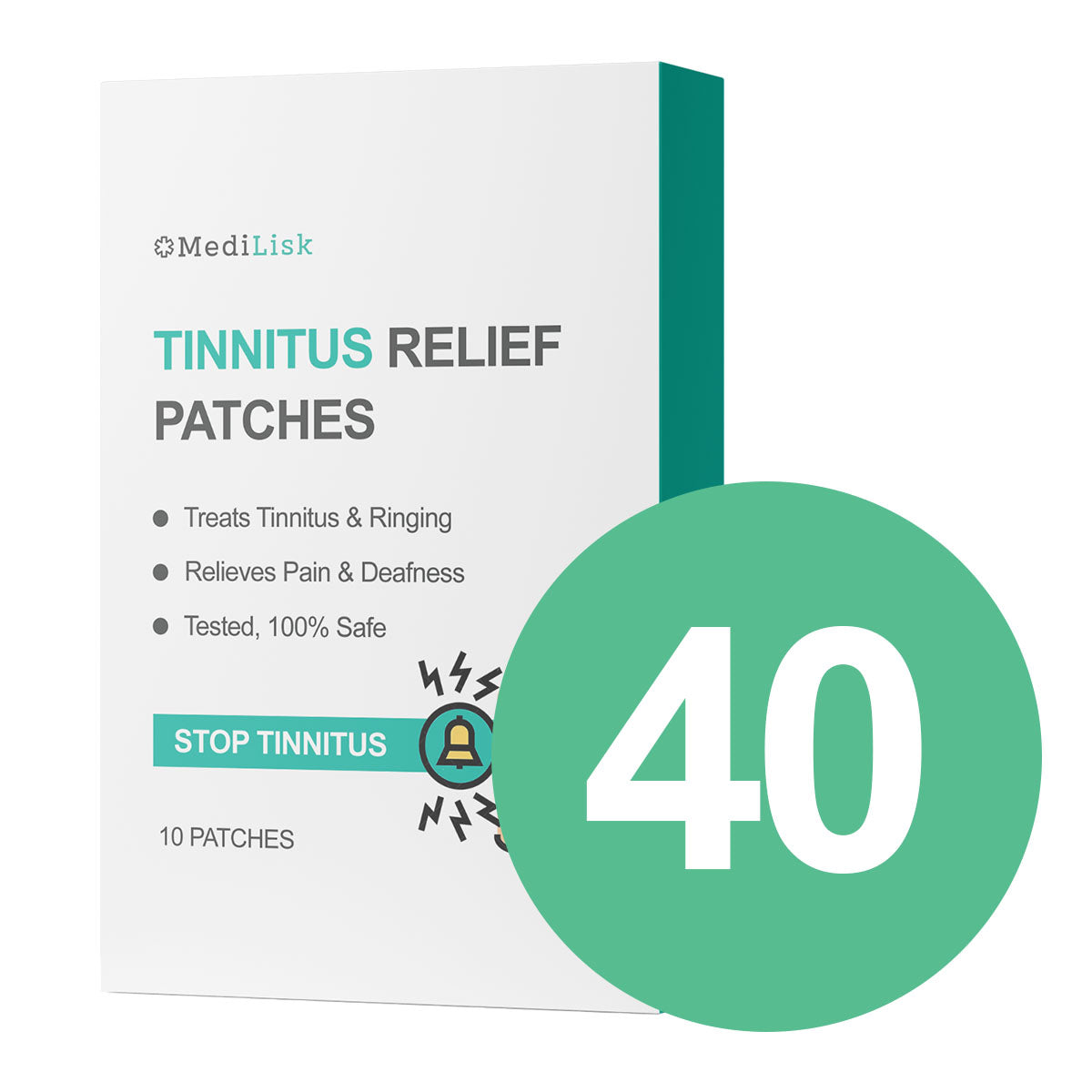 Parches para aliviar el tinnitus MediLisk™