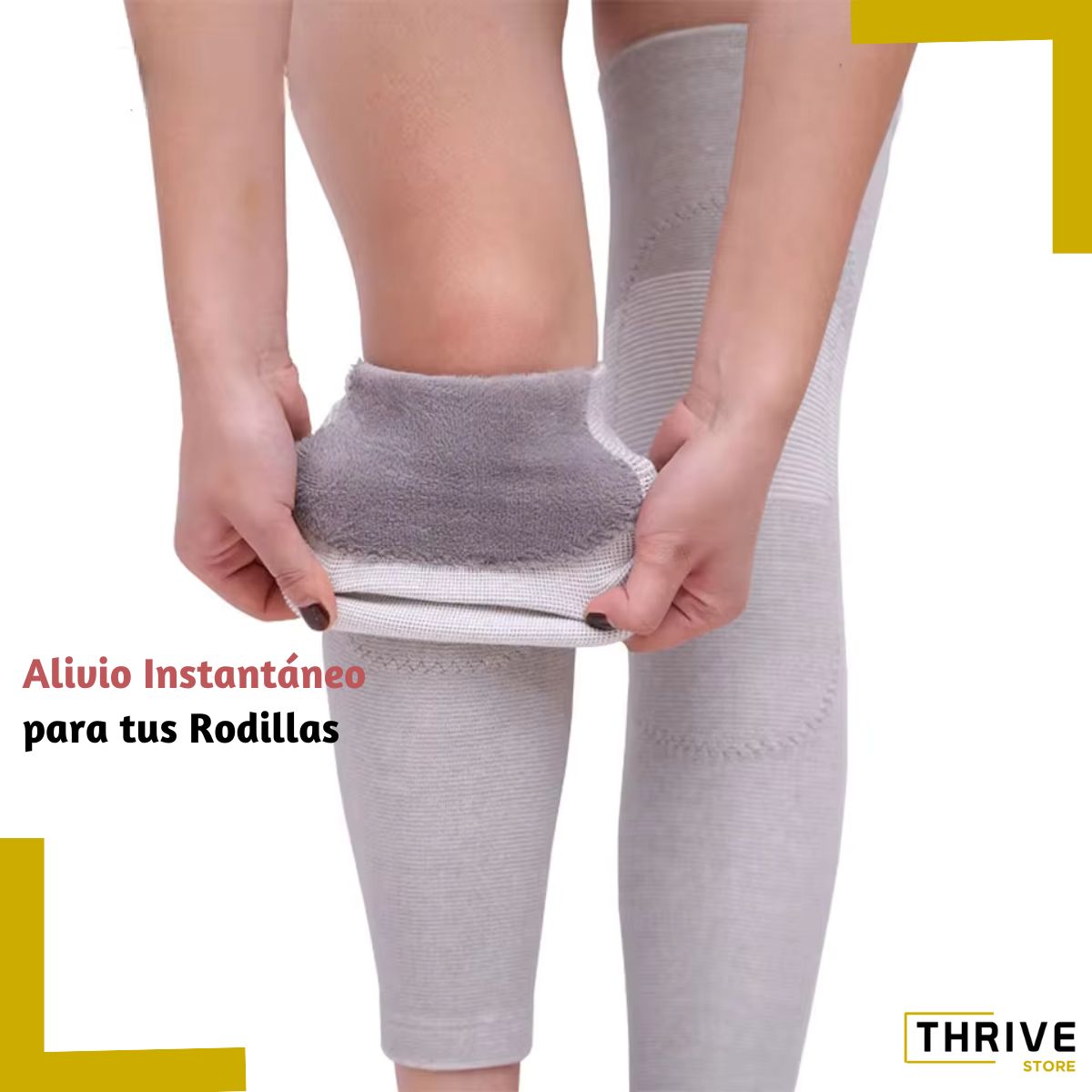 PureFlex™ - Rodillera de Bambú para Alivio y Estabilidad