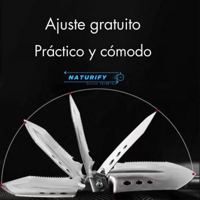 TrekTech Utility™ - Pala Multifuncional para Acampar