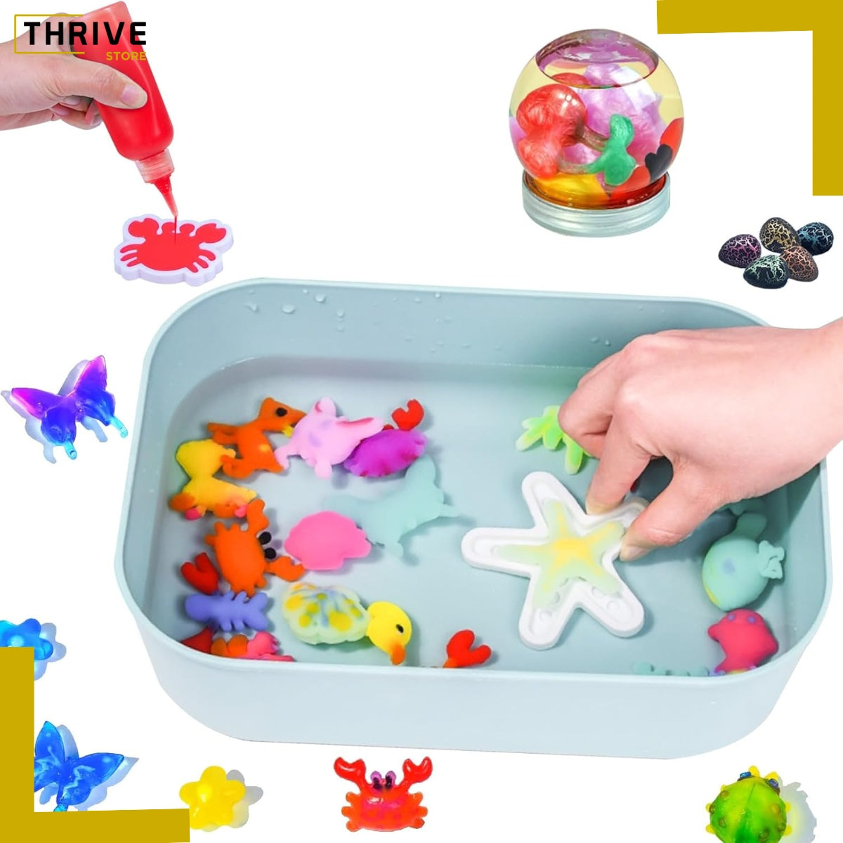 SplashArt™ - Gel Mágico Para Figuras En Agua
