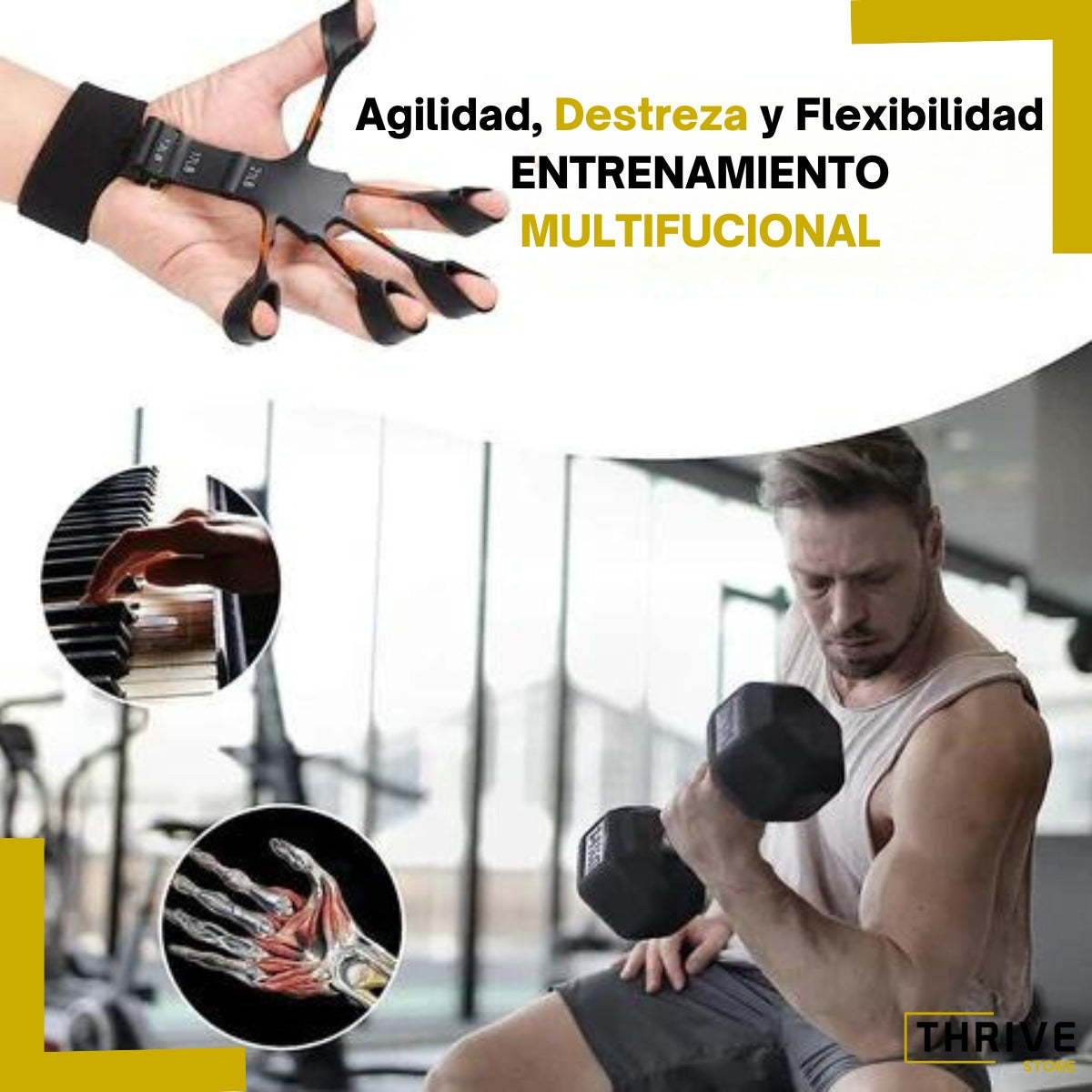 GripMaster™ - Fortalece tus Músculos del Antebrazo con Eficiencia