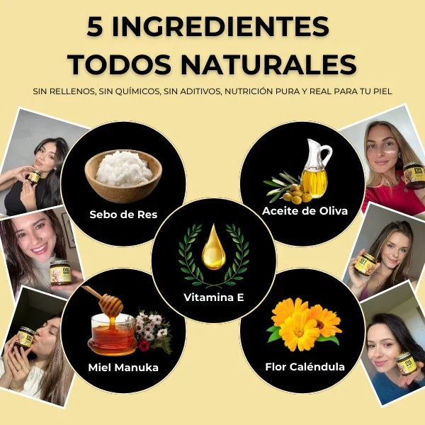 EVIL GOODS® - Bálsamo de Miel y sebo Anti-Envejecimiento 👉🔥RESULTADOS EN 10 DÍAS 💃