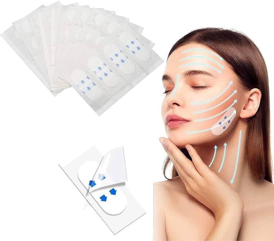 Tiras de Lifting facial efecto Natural DERMAFIX 30 Tiras + 30 REGALO🎁🧑🎄🤯 OFERTA ESPACIAL 2X1