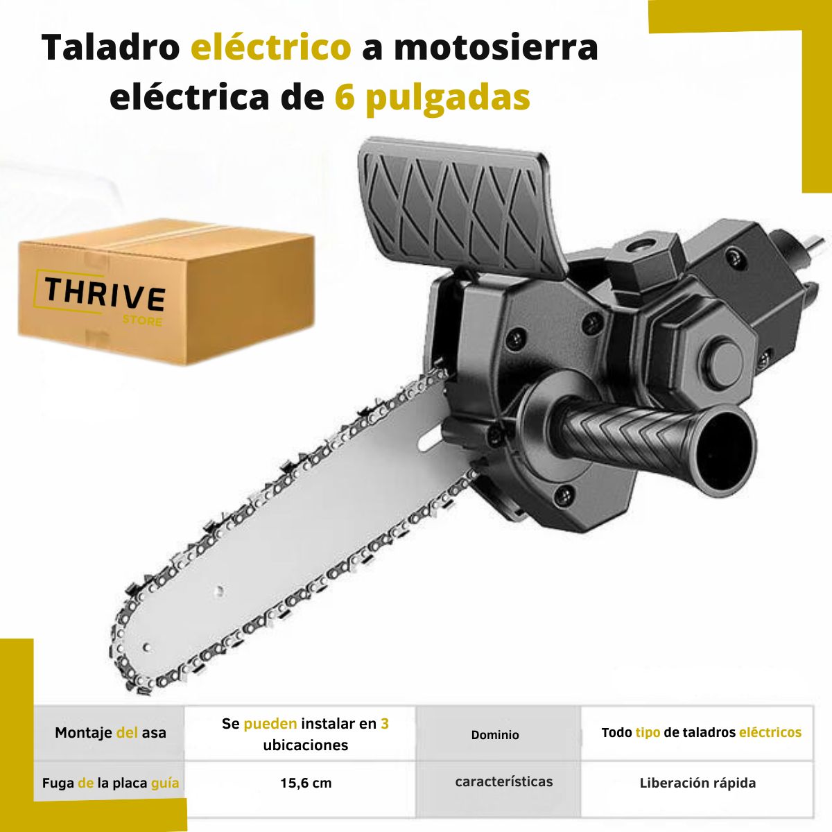 MaxSaw™ - Adaptador De Motosierra Para Taladro