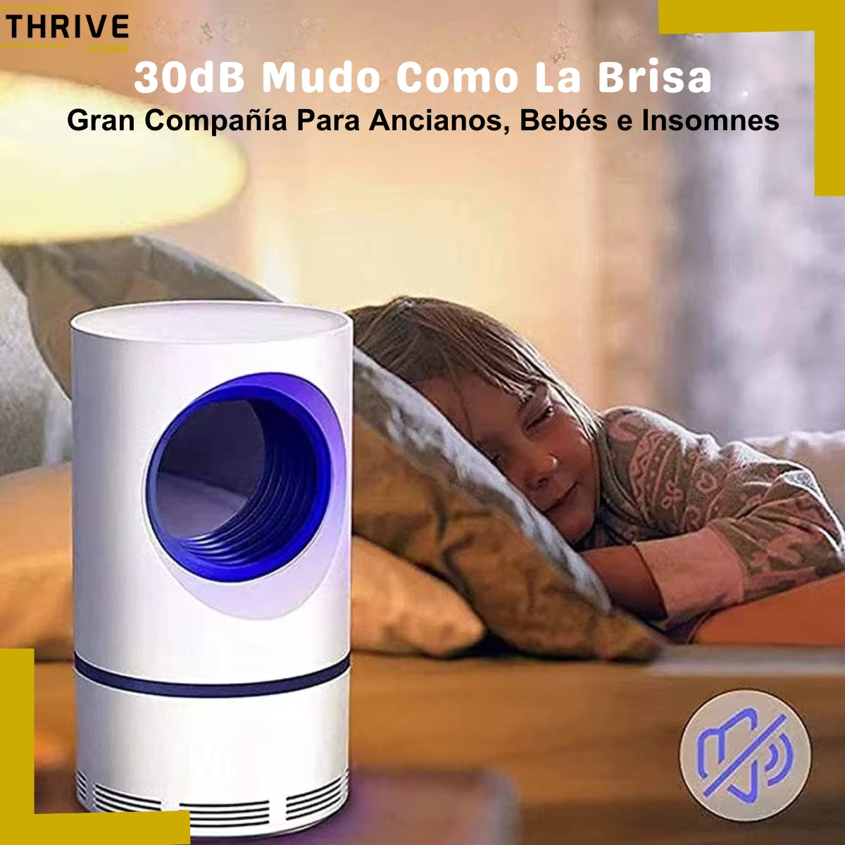 MosquitoKiller™ Trampa Silenciosa Contra Mosquitos y Moscas