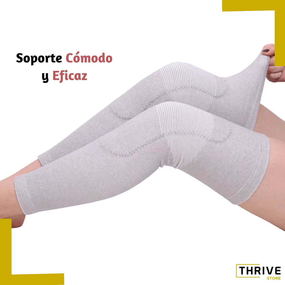 PureFlex™ - Rodillera de Bambú para Alivio y Estabilidad