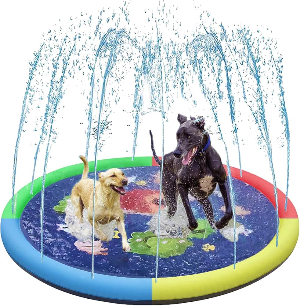Plash Oasis™ - 🎁Alfombrilla Roseadora para Mascotas y Niños ⛱️☀️