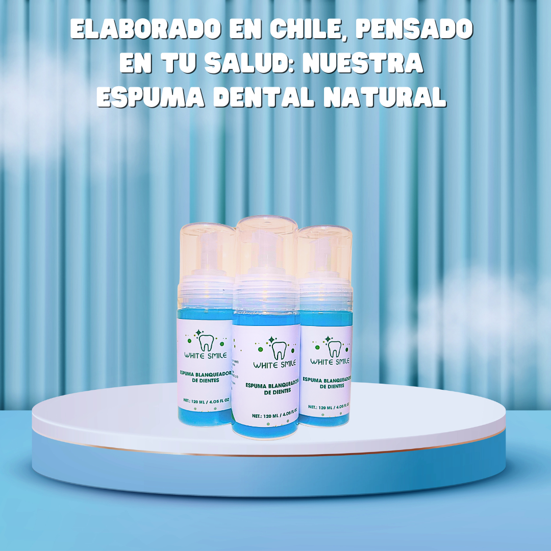 WHITE SMILE - Súper Blanqueador de Hierbas Naturales y Espuma Restauradora para Dientes 🔥