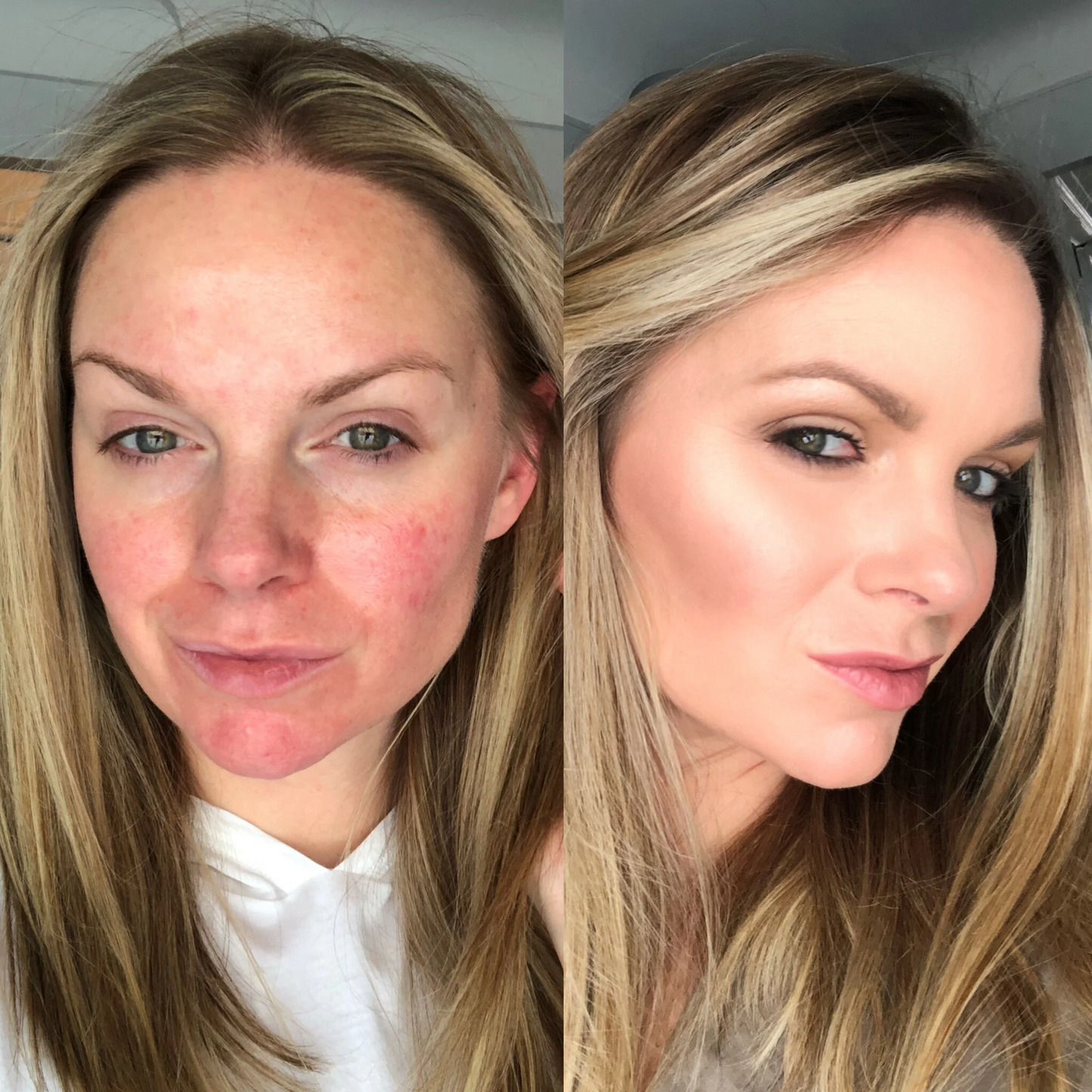 PROMO 2X1 Protector +Base líquida 4 en 1, 👉Corrector -Hidratante- Base y Protector con SPF 50🤯