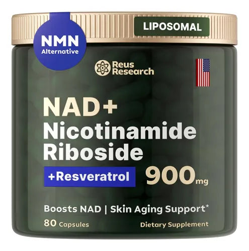 NAD CON RESVERATROL - REJUVENECEDOR CELULAR 🩺OFERTA ESPECIAL 🎁