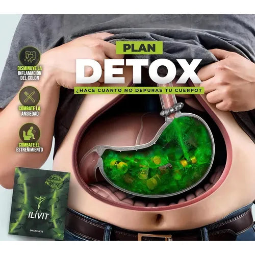 OFERTA 2X1 TÉ DEPURADOR NATURAL ILIVIT PARA LIMPIEZA INTESTINAL 💯