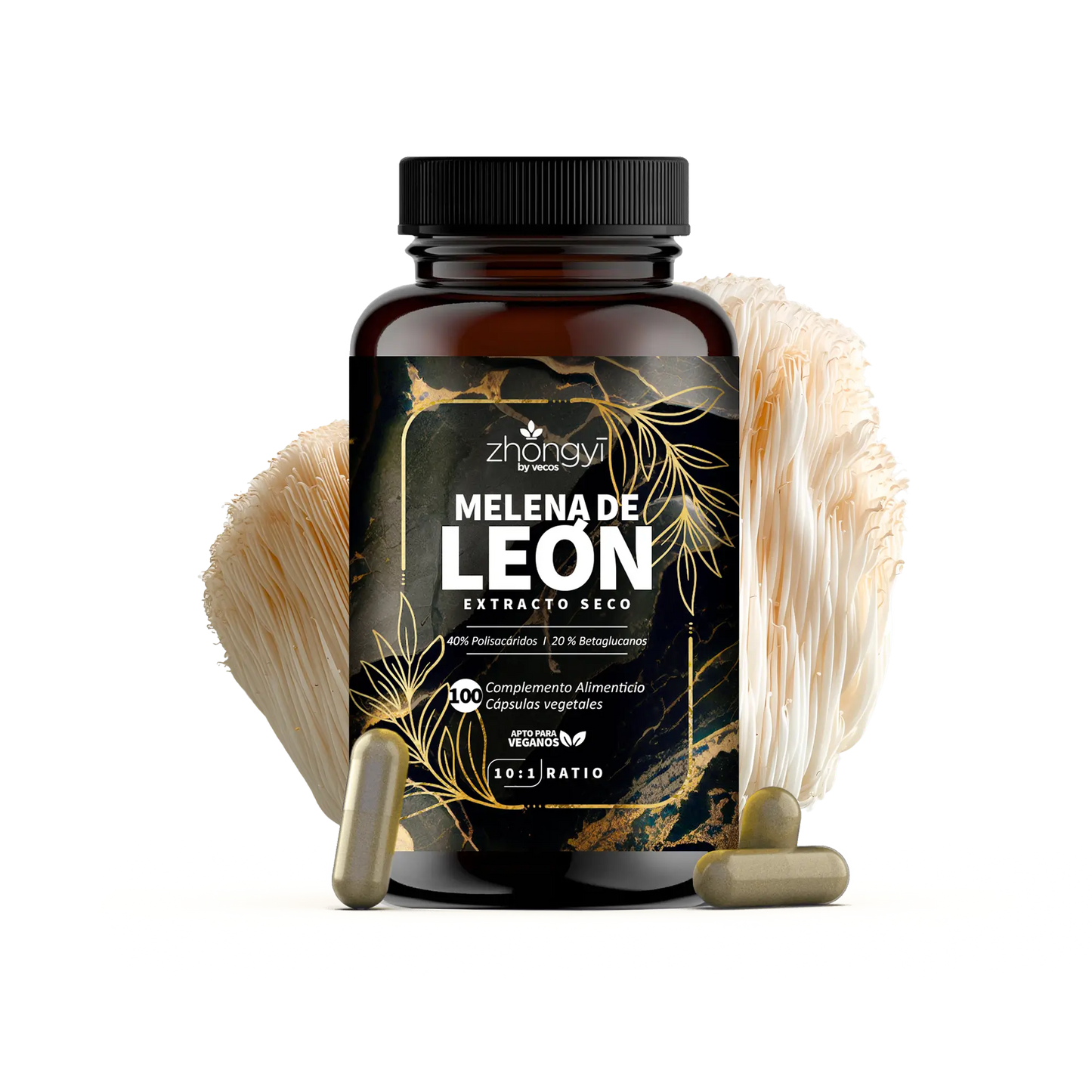 Melena de León, siente la Energía y Vitalidad (60 cápsulas)