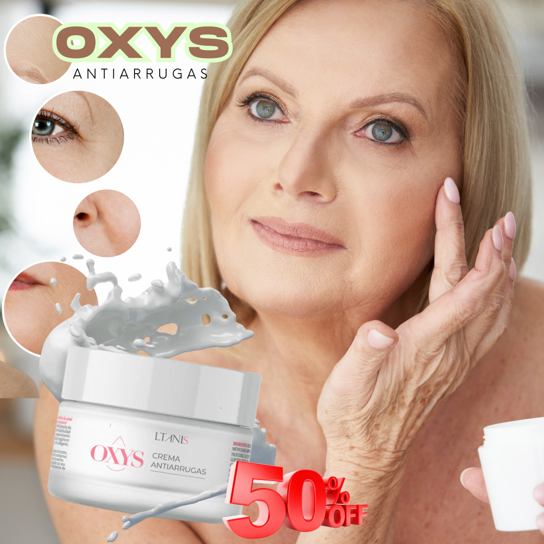 OFERTA ESPECIAL 2X1 50% OFF Crema Antiarrugas Oxy: Resultados en 10 días