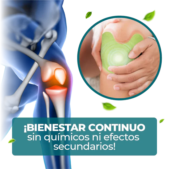 KneeRelief™️ - PARCHES ADHESIVOS TERAPÉUTICOS PARA EL ALIVIO DE RODILLAS Y ARTICULACIONES - 🔥OFERTA EXCLUSIVA: PAGA 1 y LLEVA 2 CAJAS.🎁🤯