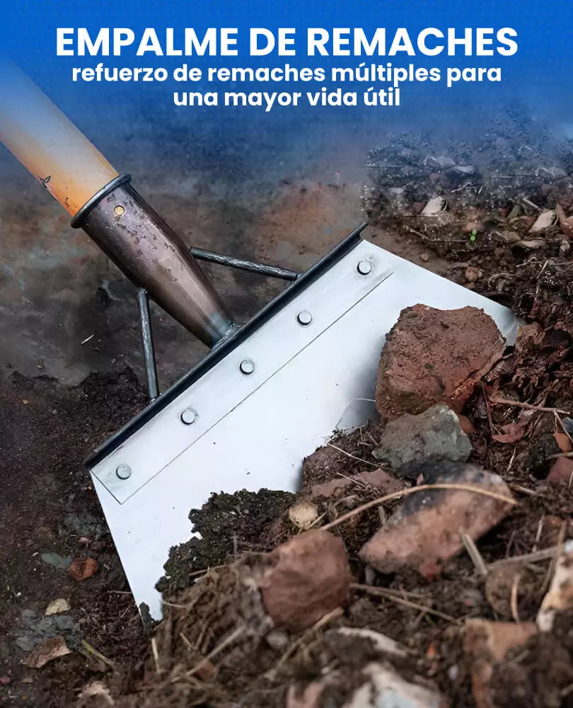 ®TerraFlex | Removedora de Hierba, lodo, piedras, raíces, musgo, grasa, pared.