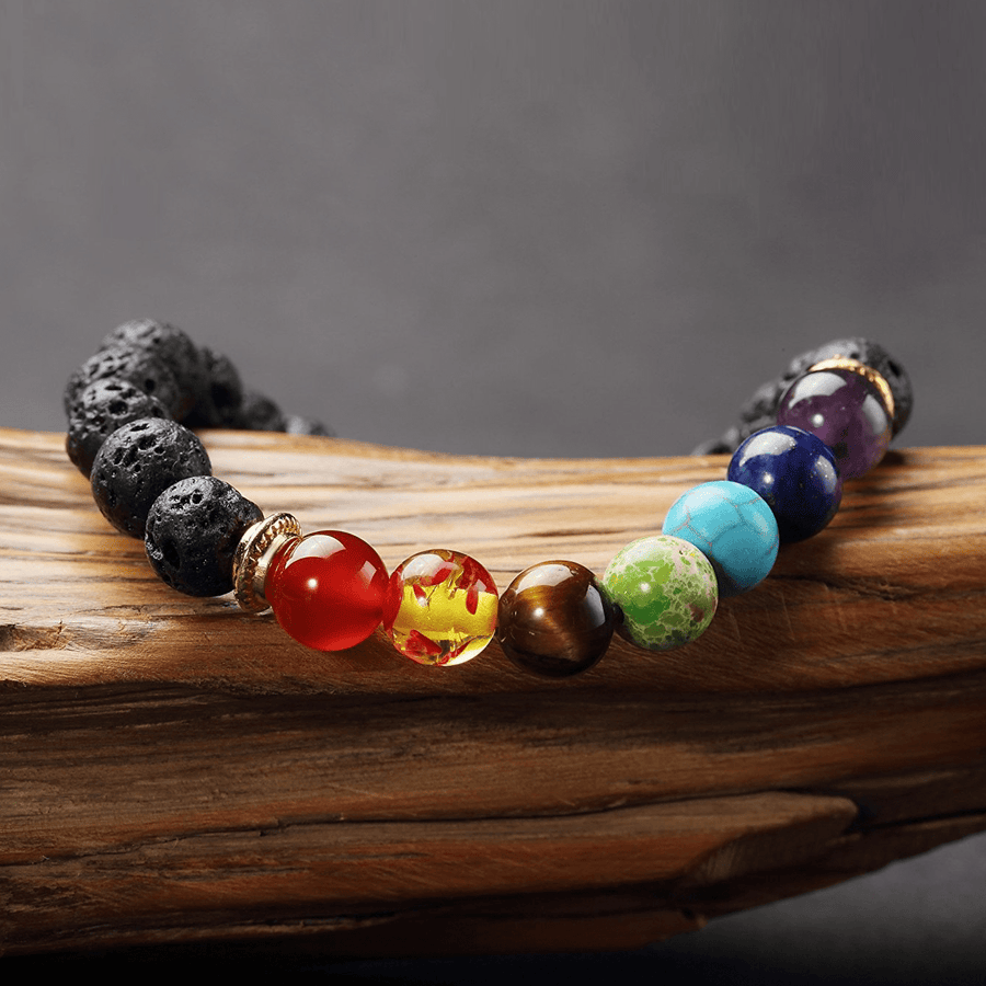 Pulsera 7 Chakras + Aceite energético GRATIS