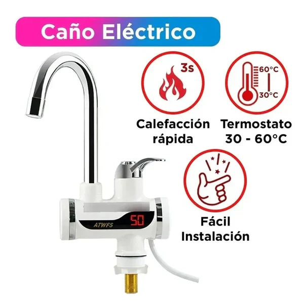 HeatEase™ - Grifo Calentador De Agua Agua Caliente Al Instante