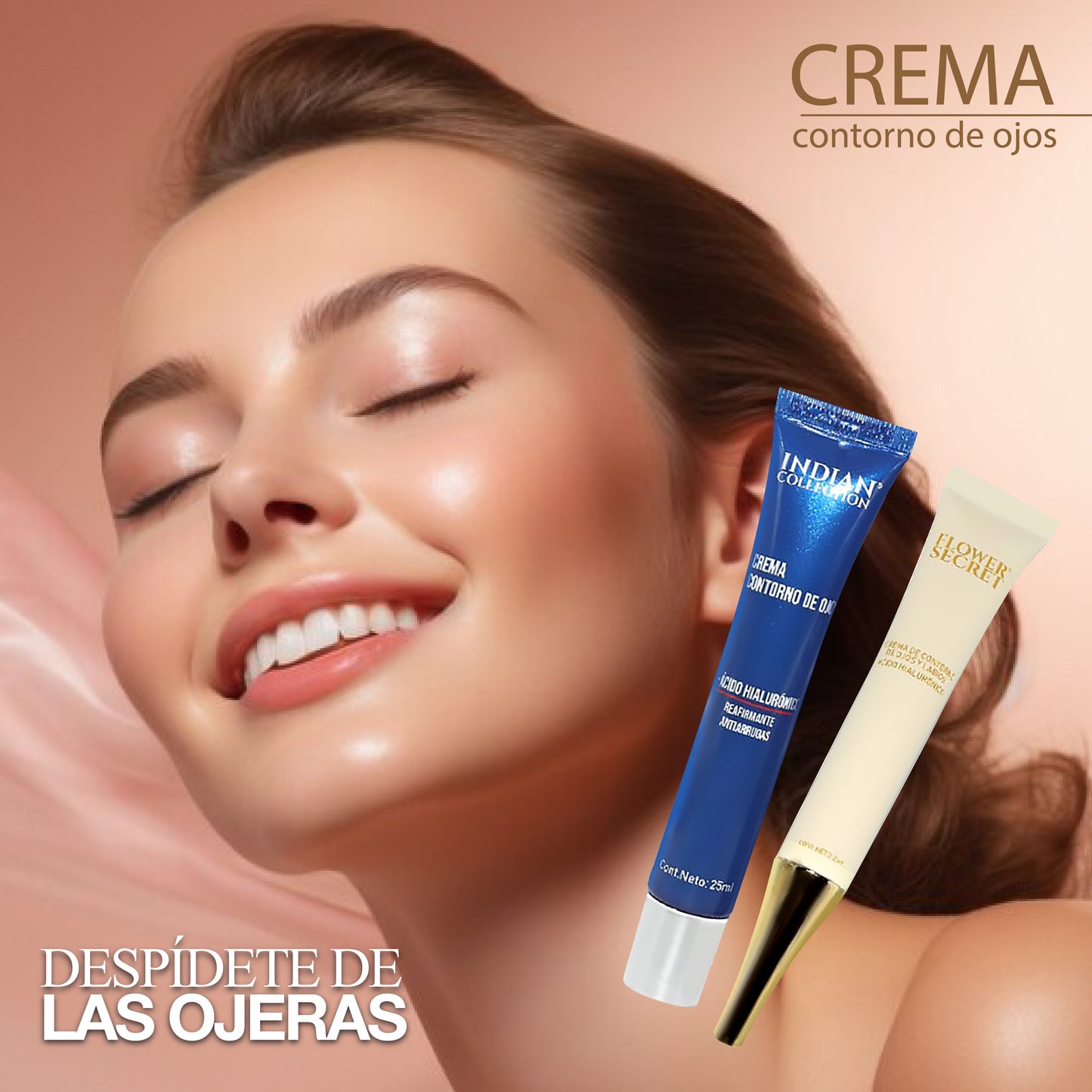 OFERTA IMPERDIBLE 2X1🎁🤯: Crema para Ojeras Antienvejecimiento E Hidratación Profunda👉 RESULTADOS EN 10 DÍAS 🔥