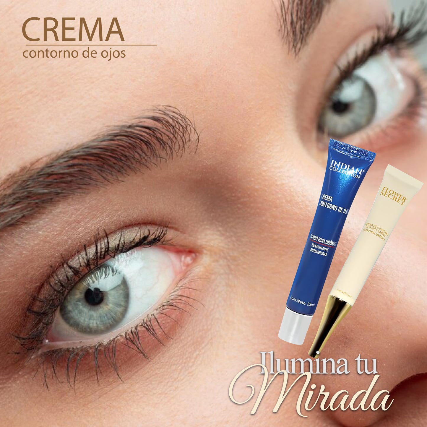 OFERTA IMPERDIBLE 2X1🎁🤯: Crema para Ojeras Antienvejecimiento E Hidratación Profunda👉 RESULTADOS EN 10 DÍAS 🔥