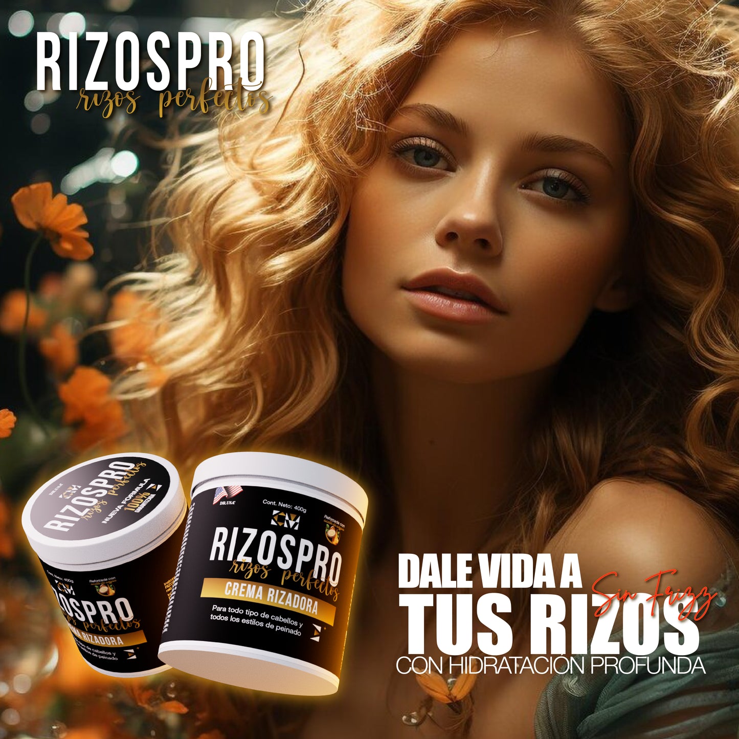 RIZOS PRO™- CREMA RIZADORA 100% Efectivo 🎁OFERTA ESPECIAL 2X1🤯