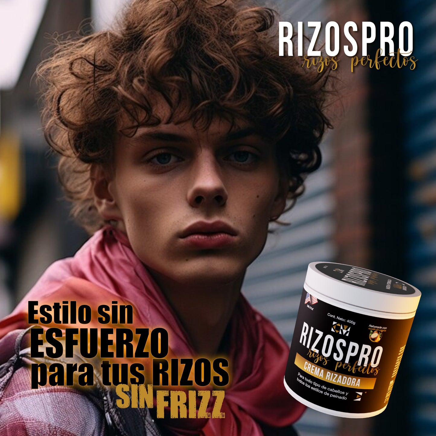 RIZOS PRO™- CREMA RIZADORA 100% Efectivo 🎁OFERTA ESPECIAL 2X1🤯