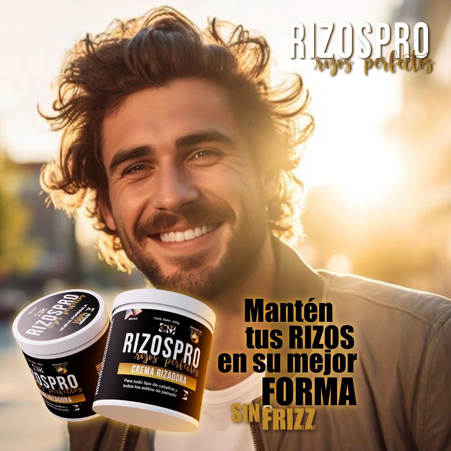 RIZOS PRO™- CREMA RIZADORA 100% Efectivo 🎁OFERTA ESPECIAL 2X1🤯