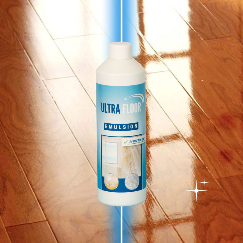 Ultra Floor® – Emulsión para Pisos de alto brillo 500ml 🎁 OFERTA ESPECIAL 1+1 GRATIS🤯