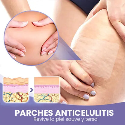 Parches de Estiramiento con Colágeno, Anticelulitis y  de Ajuste (X10 unidades)