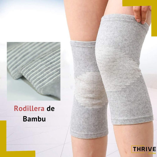 PureFlex™ - Rodillera de Bambú para Alivio y Estabilidad