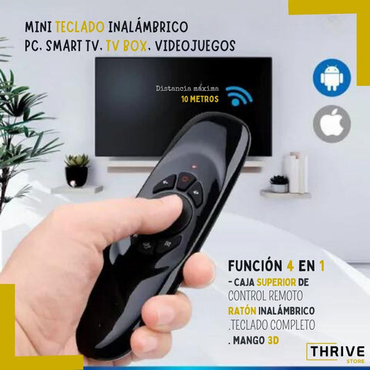 SmartControl™ - Control Remoto Con Teclado Incluido Para TV