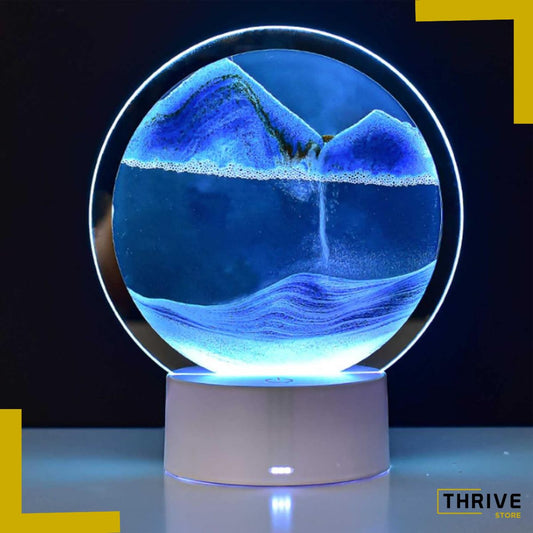 SandFlow™ - Lámpara de Arena Movediza Decorativa