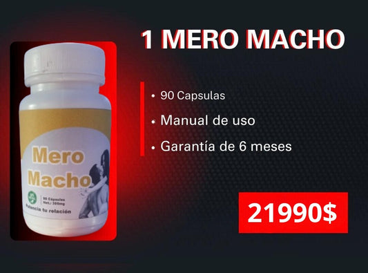 Mero Macho - Vitamina masculina