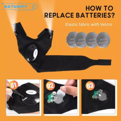 DriveGlow™  - Guantes Linterna LED Ilumina Donde Quieras