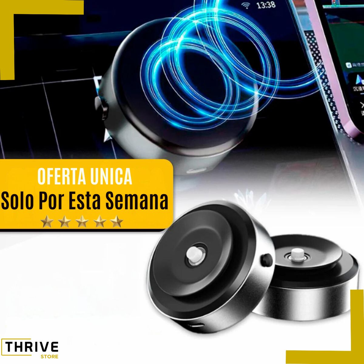 StableMate™ - Soporte Magnético Para Telefono