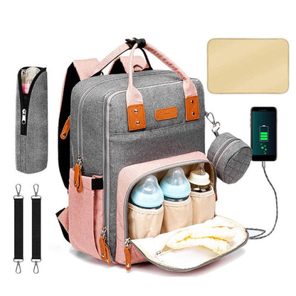 FlexiBaby™ - Bolso Pañalera Todo en Uno Impermeable