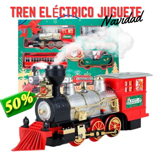 OFERTA ESPECIAL 💯Tren Eléctrico Locomotora 🚂con motor, 🎄🤶👉