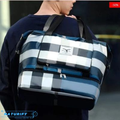 FlexiTraveler™ - Bolso de viaje plegable, impermeable y de gran capacidad
