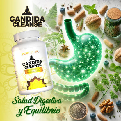 Candida Cleanse - 90 CAP🩺LIMPIEZA INTESTINAL NATURAL- OFERTA ESPECIAL🤯 SOLO POR ESTA SEMANA
