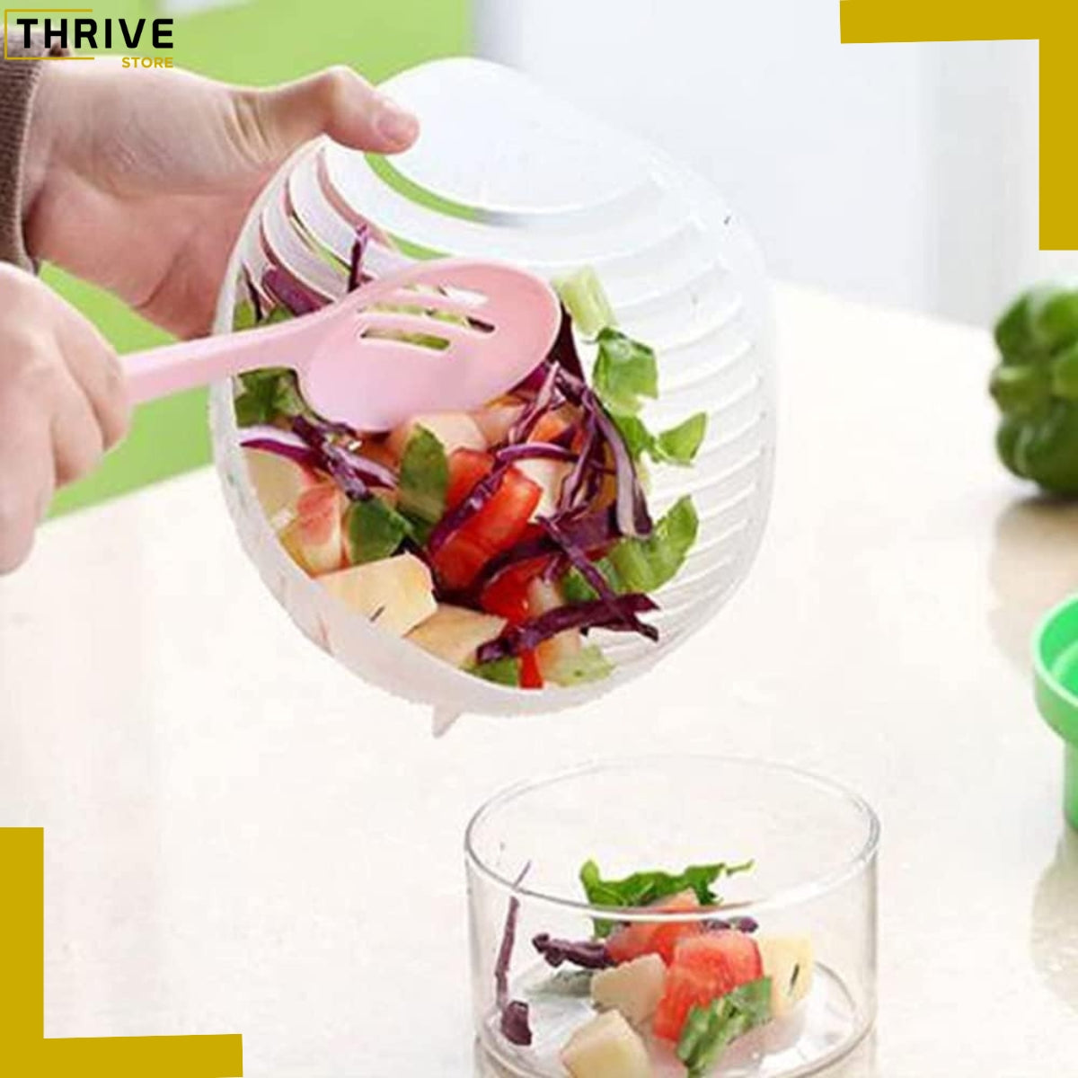 FreshCutter™ - Cortador Para Ensaladas 4 en 1